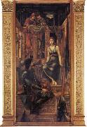 Burne-Jones, Sir Edward Coley King Cophetua and the Beggar Maid USA oil painting artist